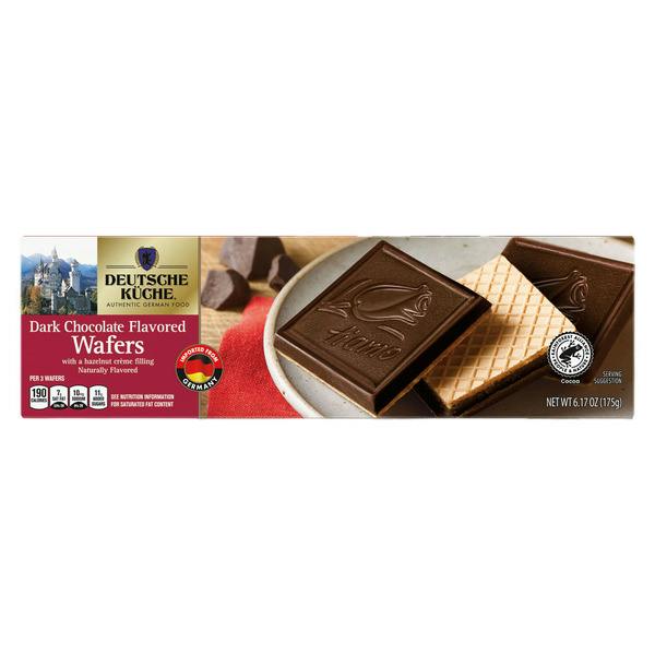 Dark Chocolate Covered Wafers