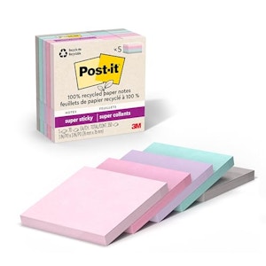 Post-it Super Sticky Notes 5-Pack