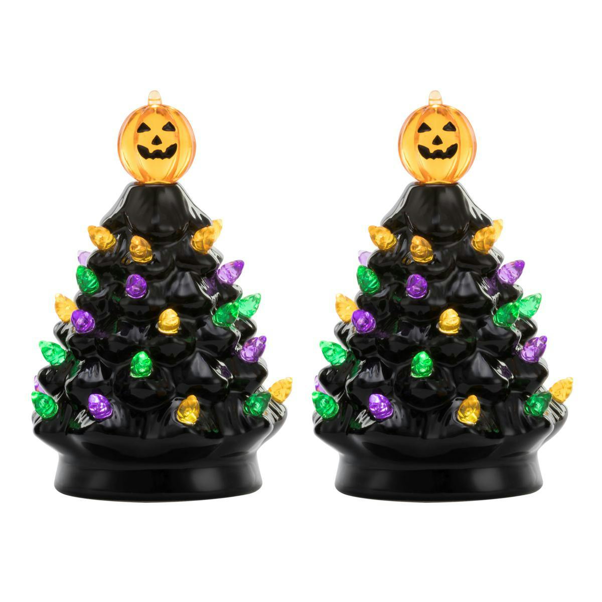Mr. Christmas Halloween Trees