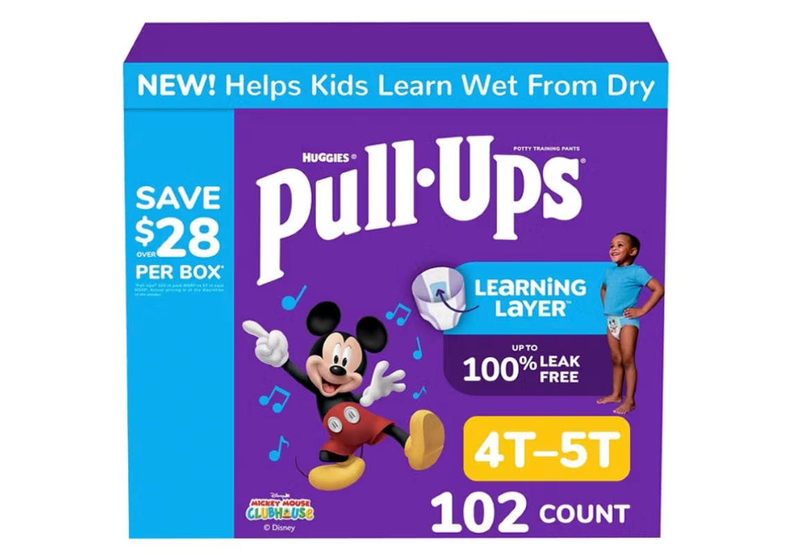 Pull-Ups® Potty Training Pants Box
