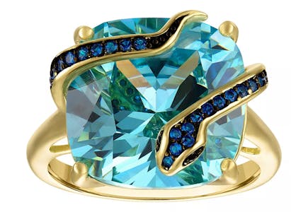Sterling Silver Blue Topaz Ring