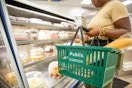 someone shopping in the Publix bakery