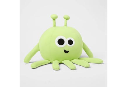 Kids' Alien Weighted Plush Pillow