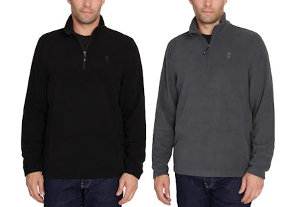 Izod Men's Quarter-Zip Fleece