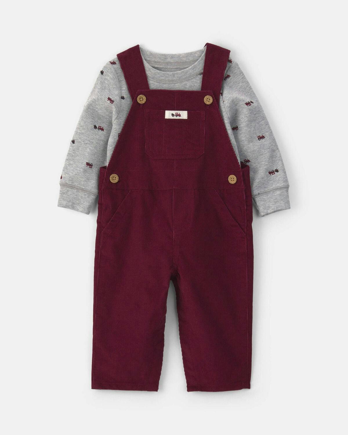 Carter's Baby Holiday Overall Set