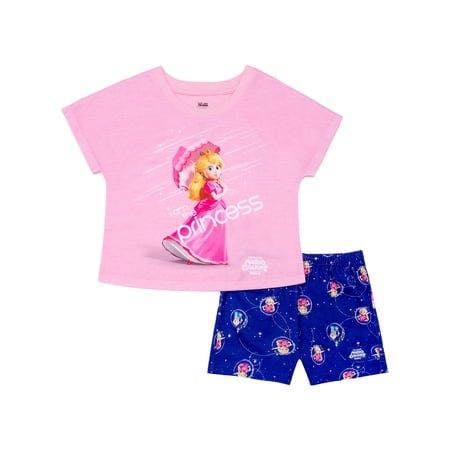 Kids' Princess Peach Pajama Set