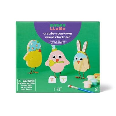 Mondo Llama Wood Chicks Kit