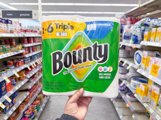 bounty paper towels pack walgreens