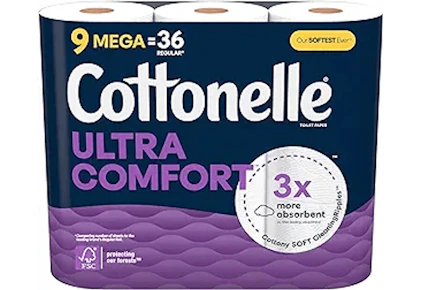 2 Cottonelle Toilet Paper Packs