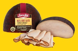 Stock image of Sara Lee Premium Meats Gluten Free Maple Honey Coated Turkey (Deli Sliced)
