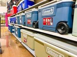 Coleman Hard Chest Coolers on Rollback, Starting at Just $40 at Walmart card image