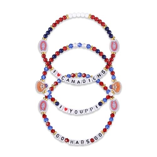 NHL Friendship Bracelet 3-Pack