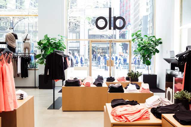 Alo Yoga Clearance Event: $40 Bras, $46 Tops, $54 Bottoms, and More  card image
