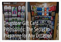 Buy Gift Cards at Your Favorite Drugstore and Save!