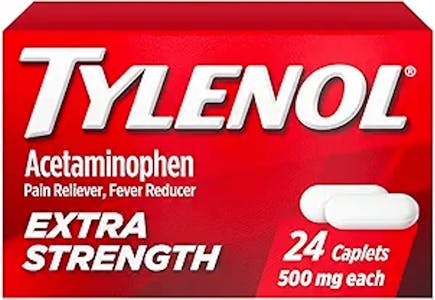 Tylenol Pain Reliever Caplets