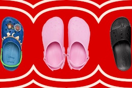 target crocs collage