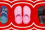 target crocs collage