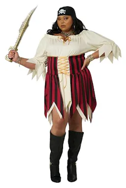 Women's Sultry Sea Pirate Costume