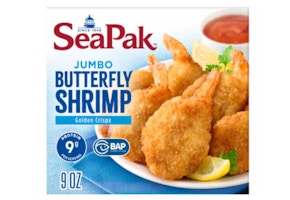 2 SeaPak Frozen Butterfly Shrimp