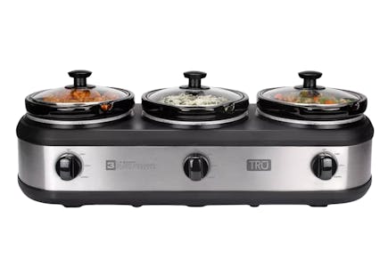 Tru Triple Buffet Server