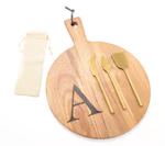 Monogrammed Charcuterie Set