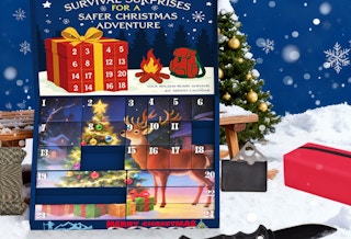 a survival kit advent calendar