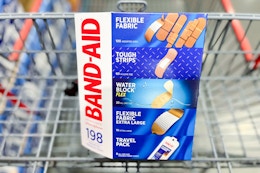 Band-Aid 198-Count Adhesive Bandages, Only $14.99 at Costco card image