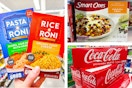 dollar general rice-a-roni, coca-cola, smart ones 3-photo collage