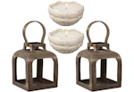 2 Threshold Candles + 2 Lanterns