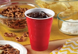 Hefty Red Cups 30-Pack, Now $2.64 on Amazon card image