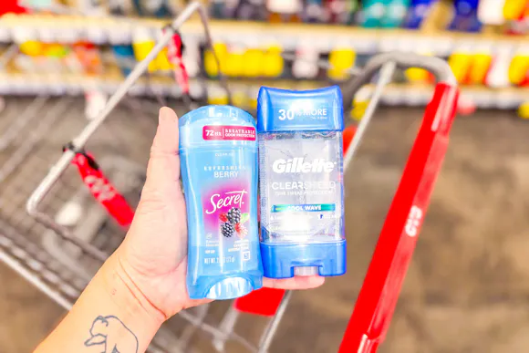 Secret and Gillette Deodorant, Only $3.66 Each at CVS