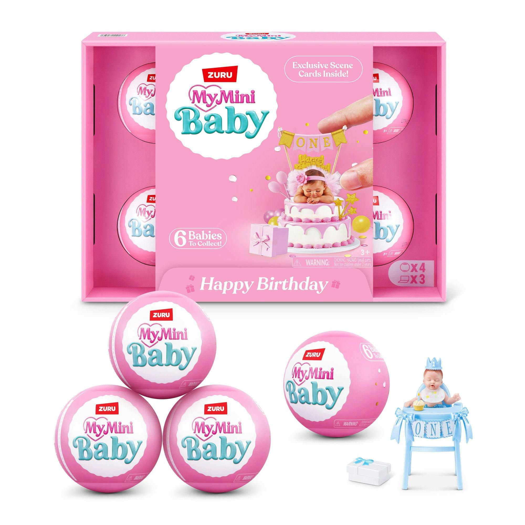 Zuru My Mini Baby Doll 4-Pack