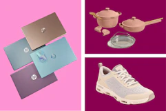HP Laptop, Cookware Set + Women's Skechers Sneakers