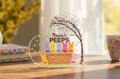 GiftShire Personalized Easter Heart Plaque