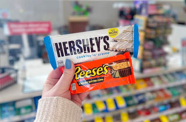 $0.50 Hershey Candy Bars at CVS — No Coupons Necessary card image