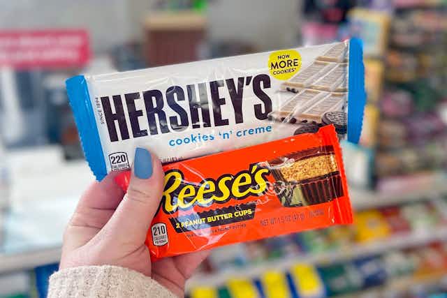 Get Hershey Candy Bars for Only $1 Each at CVS card image