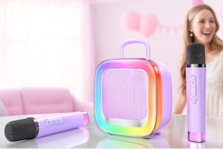 Kid's Karaoke Machine 2 two microphones party