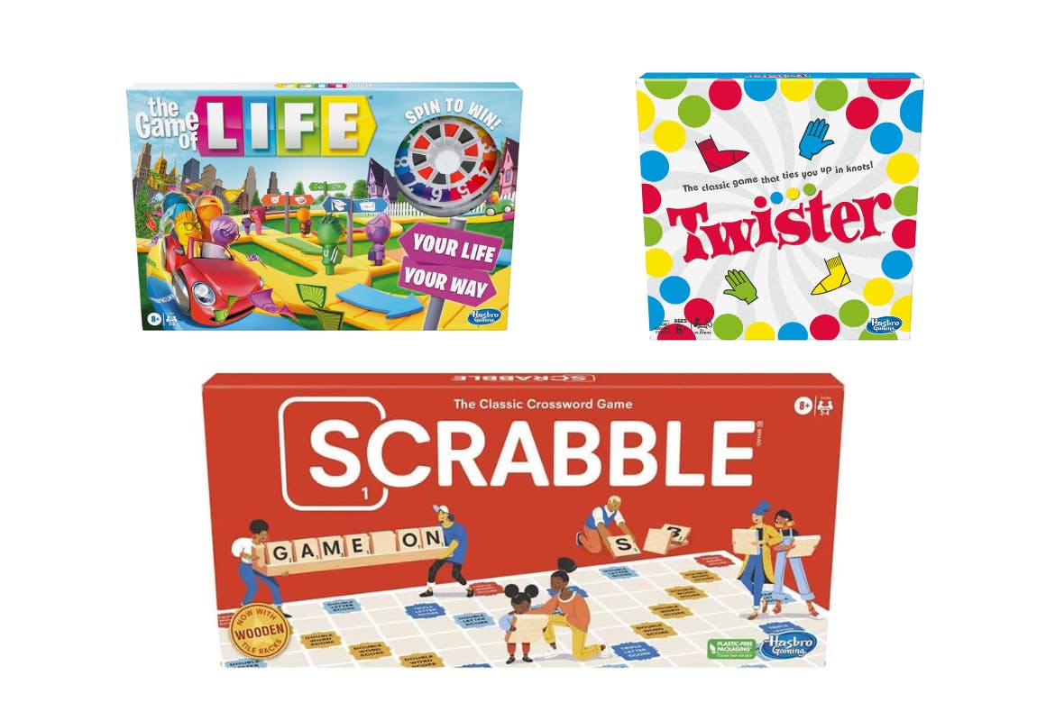 3 Hasbro Board Games
