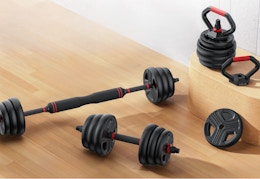 walmart adjustable dumbbells set