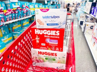Target Huggies and WaterWipes baby haul