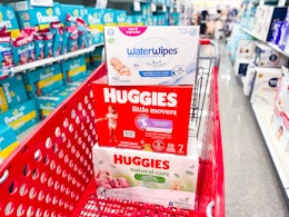 Target Huggies and WaterWipes baby haul