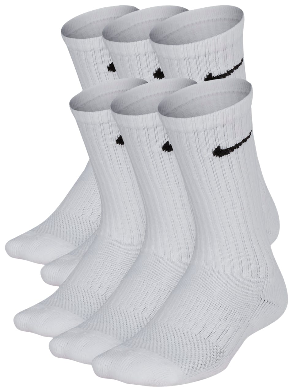 Nike Kids' Cushioned Crew Socks 6-Pack