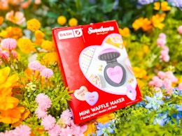 Dash Sweethearts Waffle Makers, Only $9.49 at Target (Reg. $15) card image