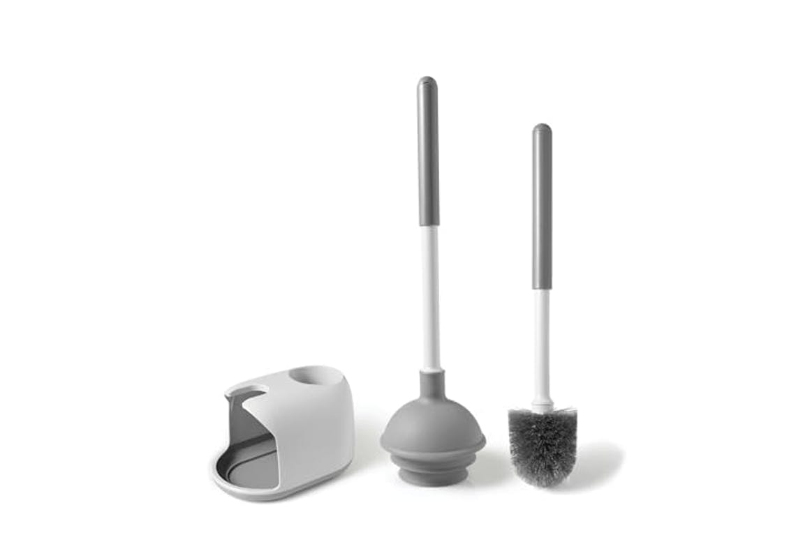 Toilet Plunger and Brush Set