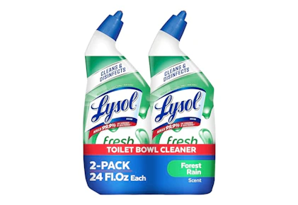 Lysol Toilet Bowl Cleaner 2-Pack