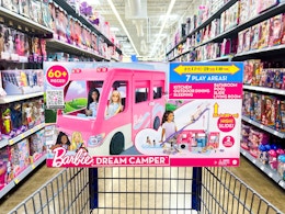 barbie-dream-camper on walmart cart