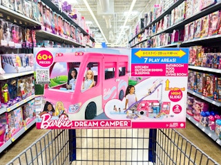 barbie-dream-camper on walmart cart