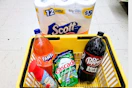 dollar general matchup deals on store floor in basket