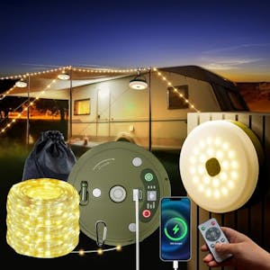 Retractable Camping Lights String