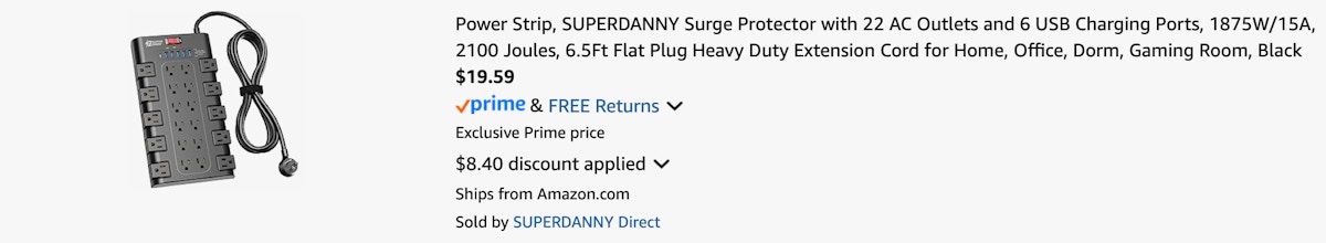 Amazon Surge Protector 2025 2